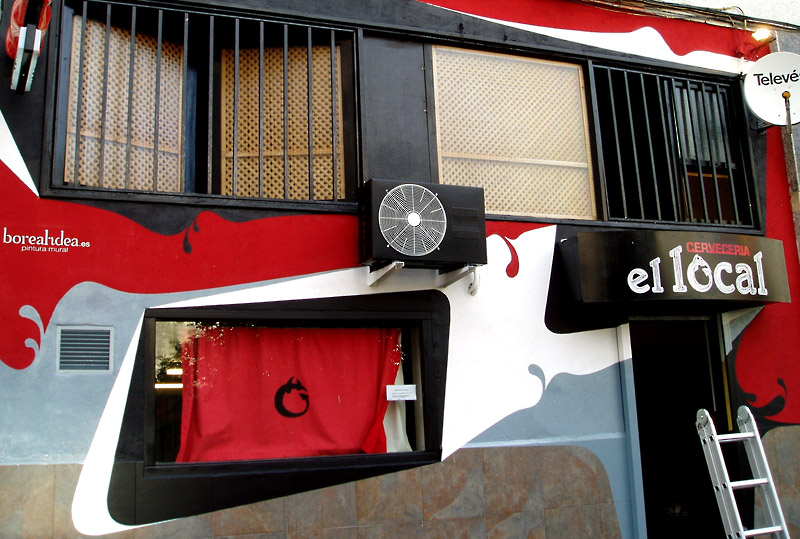 BOREAL IDEA - PINTURA MURAL - MURALISMO - PUB